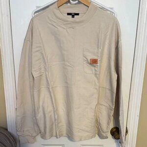 Vans Cream Long Sleeve Shirt
